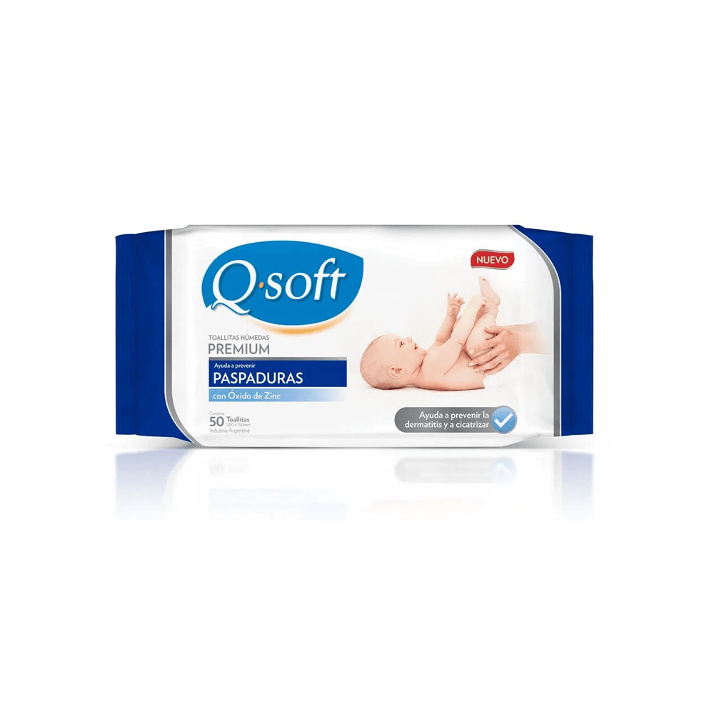 Q-SOFT TOALLAS HUM x50u ANTIPASP