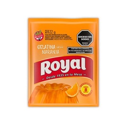 ROYAL GELATINA x25g NARANJA