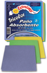 EXTRALIMP PAÑO TRICOLOR x3u