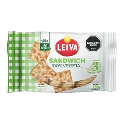 LEIVA GALLETA x300g SANDW VEGETAL
